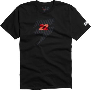 Shift Racing Chad Reed Black Short Sleeve Tee Two Two Motorsports 22 T 