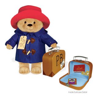 Paddington Bear with Paperboard Suitcase 16, YoTToY   NEW