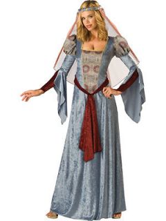 Maid Marian Medieval Costume Gown & Headpiece renaissance