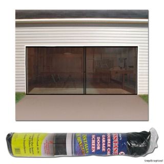 Car Double Garage Bug Insect Pest Screen Door Cover