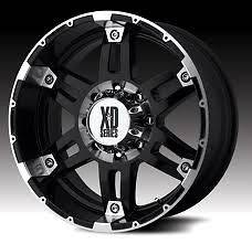 XD Spy Black 18 Wheels W/ 33x12.50x18 Toyo Tires