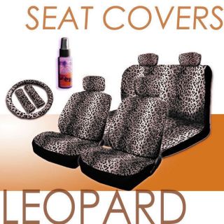 leopard print car seat covers in Seat Covers