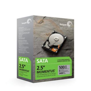 Seagate Momentus 500 GB,Internal,5400 RPM,2.5 ST905003N1A1AS RK Hard 