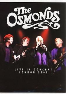 The Osmonds   Live in Concert DVD, 2006