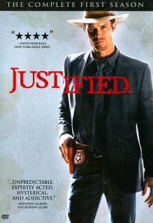 Justified The Complete First Season DVD, 2011, 3 Disc Set