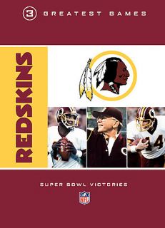 NFL Greatest Games Series Washington Redskins 3 Greatest Games Super 