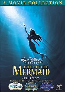 Little Mermaid Trilogy Gift Set DVD, 2008