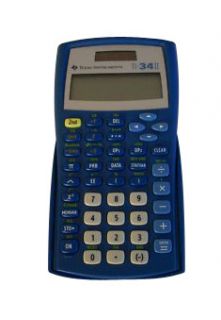 Texas Instruments TI 34 II Scientific Calculator