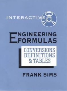   , Definitions and Tables by Frank Sims 1999, Hardcover