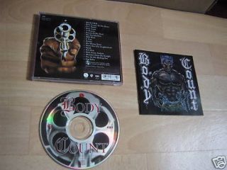 BODY COUNT BODYCOUNT ICE T ORIGINAL CD album Cop Killer