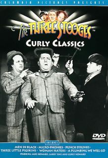 The Three Stooges Curly Classics DVD, 1999