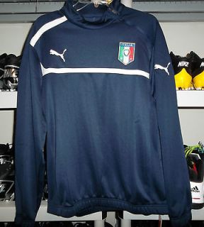 NEW PUMA ITALY SOCCER TRAINING JACKET   XL   ITALIA IFF   FIFA   1/2 