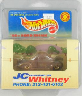 Hot Wheels 40s Ford Truck JC Whitney Special Edition Car 1998