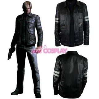 Resident Evil Damnation   Leon S Kennedy Jacket Movie Costume cosplay 