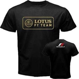 New lotus Formula F1 One Team Kimi Raikkonen Black T Shirt S 2XL