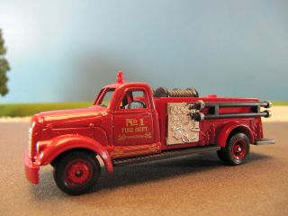 Reader Digest Diecast 1954 Ahrens Fox Fire Truck Engine Replica Mint 1 