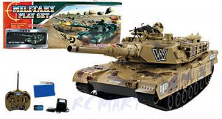 12 U.S. M1A2 ABRAMS 32 GIANT RADIO CONTROLLED RTR RC AIRSOFT BATTLE 