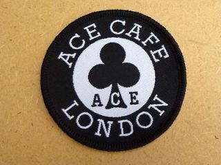 Ace Cafe London   Embroidered Patch   Classic Motorcycle Memorabilia