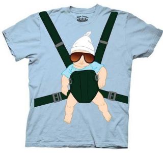 The Hangover Baby Carrier T Shirt Alan Tee Shirt Costume M L XL XXL 