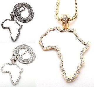 africa map necklace in Necklaces & Pendants