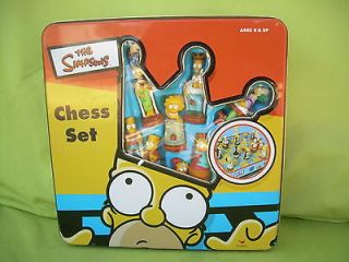 The Simpsons 3D Chess Set