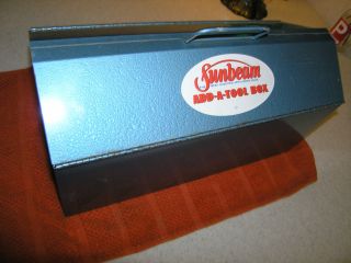 Vintage Sunbeam Tool Box Chicago 50 Electric Sander Saw Add a Tool