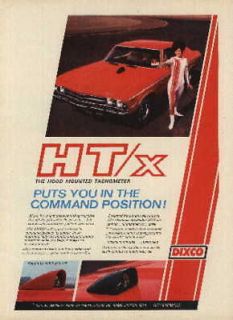 1969 CHEVROLET CHEVELLE SS396   DIXCO TACH   COOL AD