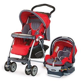 Chicco Cortina Stroller & Keyfit 30 Car Seat Fuego System New