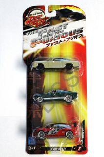   ,MITSUB​ISHI EVOLUTION,CHEV​Y MONTE Fast and the Furious 1/64