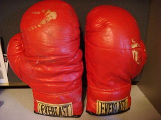 vintage boxing gloves in Sporting Goods