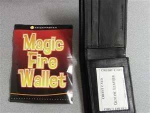 Fire Wallet   Magic trick by Trickmaster. great for Clowns, MCs 