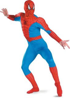Spiderman Marvel Adults Fancy Spidersense Fancy Dress Costume Sizes M 