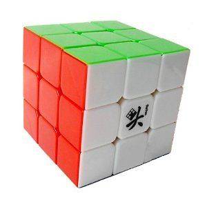 US Seller  Dayan V 5 ZhanChi 3x3 Stickerless 6 Color Speed Cube 3x3x3