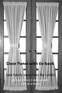 door curtain panels in Curtains, Drapes & Valances