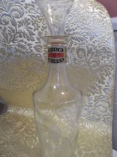 Vintage Four Roses Liquor/Whiskey Decanter/Bottl​e
