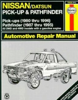 Haynes Nissan Pickup 1980 96 and Pathfinder 1981 95 1996, Paperback 