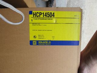   HCP14504 I LINE PANEL BOARD INTERIOR 400A MAIN SPACE FOR 27 BREAKERS