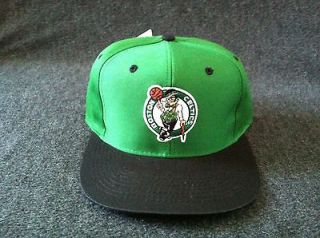 Retro Vintage Snapback Hat   Boston Celtics NBA Logo 7 90s Garnett 