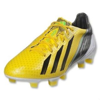 Adidas F50 adizero TRX FG Junior Soccer Cleat Yellow Black Messi YOUTH 