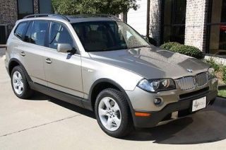 BMW  X3 3.0si AWD BMW CPO WARRANTY,PANORAMIC MOONROOF,POWER SEATS,17 