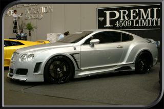 Premier 4509 Bentley Continental GT and GTC Wide Body Kit