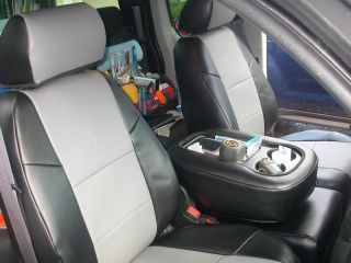 GMC 1500 Sierra 1999 2012 Coverking Leatherette Custom Fit Seat Covers