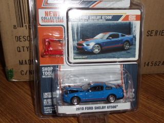 Greenlight MUSCLE 2010 Ford Shelby GT500 blue ON SALE