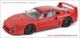 Kyosho Ferrari F40 Lightweight Red RARE Brand NEW In Box 