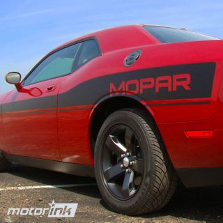 Dodge Challenger Mid Body Side Stripes Kit Graphics Hemi Mopar 2008 