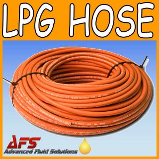 Orange LPG Propane Butane Rubber Gas Hose Pipe BBQ Camping Gaz Calor H 