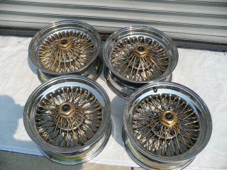 16x7 Ford Thunderbird, Mustang, ect. Wire Wheels by Dayton
