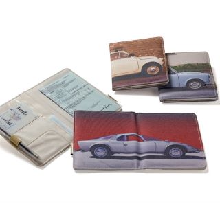 Drivers Wallet Document Holder Case Driving License Car Retro Style 