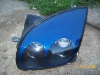 3000gt stealth vr4 driver headlight glass blue