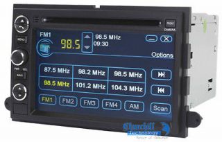   08 09 Ford F 550 In dash GPS Navigation DVD CD Radio Stereo F550 F350